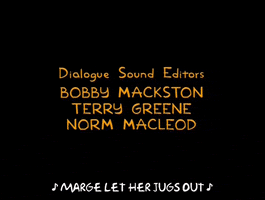 the simpsons names GIF