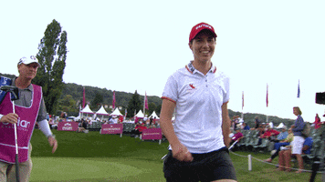 happy happiness GIF by The Evian Championship
