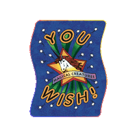 Unicorn Playing Card Sticker by YOU WISH!