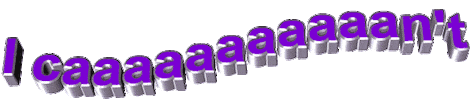 can't even Sticker by AnimatedText