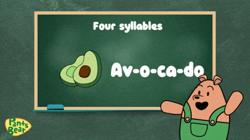 Syllables in English | #PantsBear