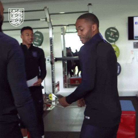 three lions dancing GIF by England