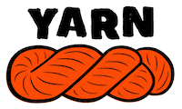 Color Orange Sticker by Gritty Knits