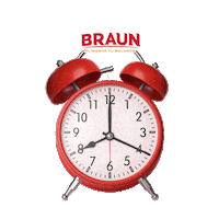 BraunEc clock alarm reloj braun Sticker