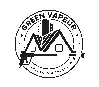 Greenvapeur nettoyage terrasse green vapeur nettoyage toiture greenvapeur Sticker