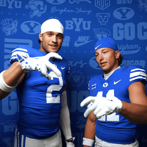 College Football Go Cougs GIF by BYU Cougars