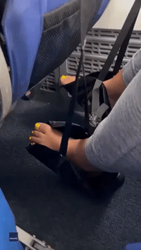 Traveler Brings Bevy of Contraptions to Try to Sleep Through Long Flight