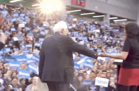 Rashida Tlaib Bernie 2020 GIF by Bernie Sanders