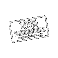 100 Sticker by New Vocations Racehorse Adoption Program