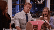 Trevor Donovan Gingerbread GIF by Hallmark Channel