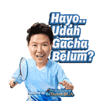 Badminton Gacha Sticker by VIRA BCA
