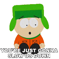 Kyle Broflovski Drag Sticker by South Park