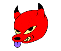 Devil Sinners Sticker by Jason Clarke