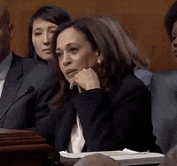 Kamala Harris Hearing GIF by GIPHY News