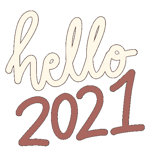 New Year Wow Sticker