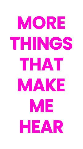 Listen Hear Me Sticker by KARO GLAZER