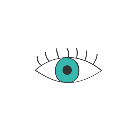Eye Blinking Sticker by Snipsnaponsocial