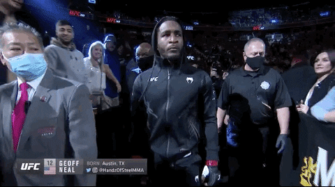 Geoff Neal Sport GIF by UFC