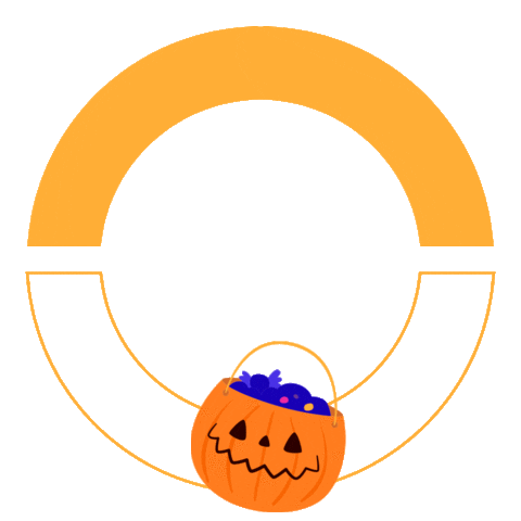 Halloween Pumpkin Sticker by Open Plaza Perú