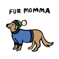 Dog Christmas Sticker by Aerie