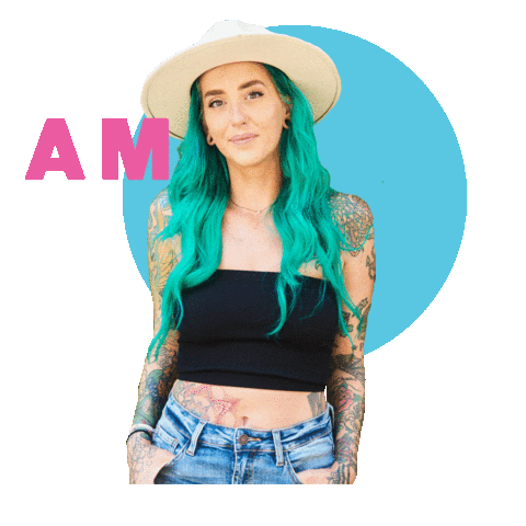 Amanda Sticker by The Hair Room JC