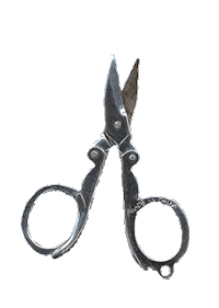 scissors STICKER