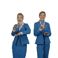 Happy Cabin Crew Sticker by KLM