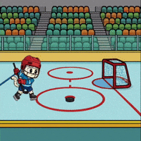 Ice Hockey Goal GIF by Hero Galaxy NFT