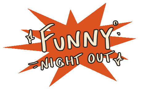 Night Out Laugh Sticker by The Comedy Bar