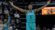 Charlotte Hornets Fun GIF by NBA