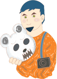 man eye Sticker by doghero