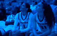 XavierWBB ncaa basketball xavier tp loren GIF