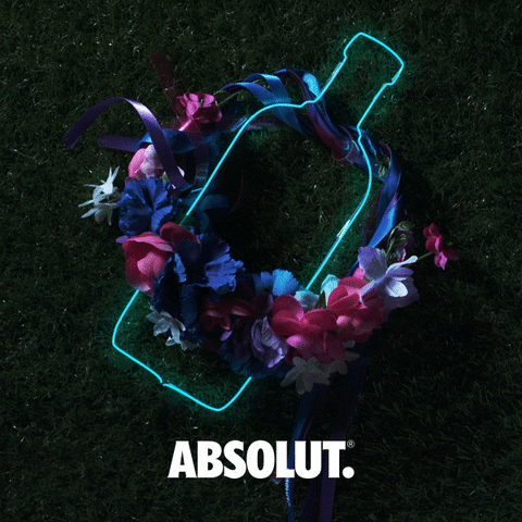 Midsummer Flower Crown GIF by Absolut Vodka