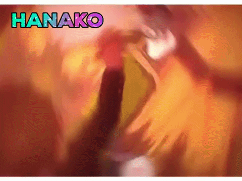 yaguchi_isaloser giphygifmaker hanako toilet-bound yashiro GIF