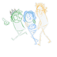 The Oh Hellos King Sticker