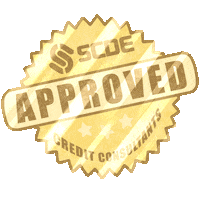 scdecredit money approved stamp badge Sticker