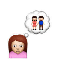 sad broken heart STICKER by imoji