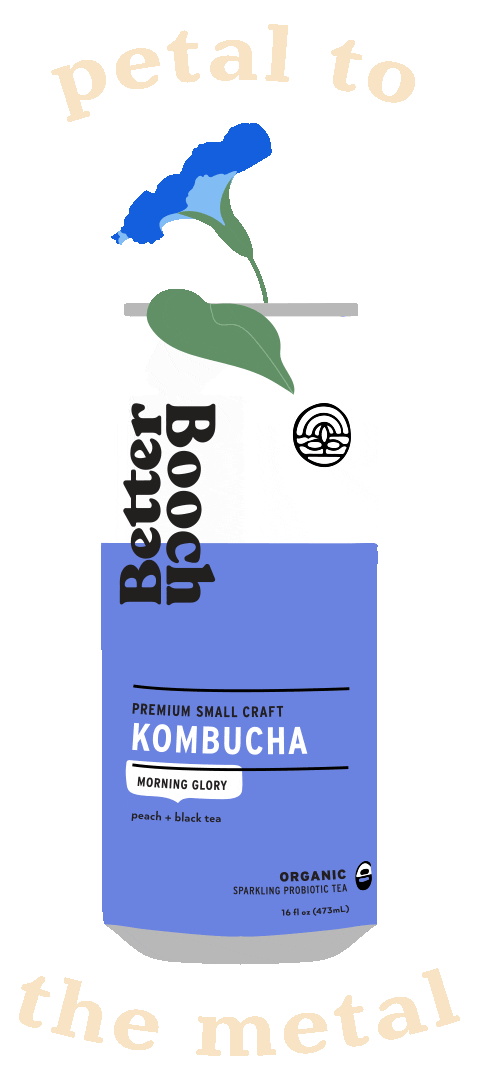 Morning Glory Spring Sticker by Better Booch