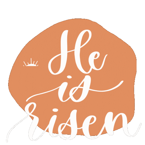 He Is Risen Jesus Sticker