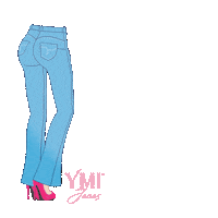 Booty Denim Sticker by YMIJeans