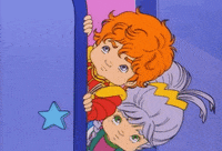 rainbow brite agree GIF