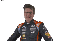 Hyundai Codriver Sticker by FIA World Rally Championship