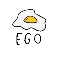 Hungry Contemporary Art Sticker by Heather Buchanan