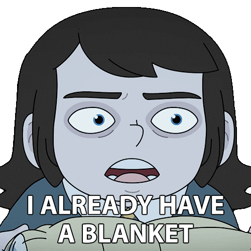 Blanket Haunted Hotel GIF by NETFLIX