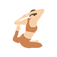 Yoga Exercise Sticker
