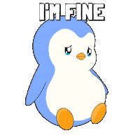Sad Good Bye Sticker by Pudgy Penguins