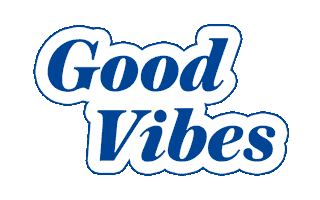 Happy Good Vibes Sticker by Athena Club
