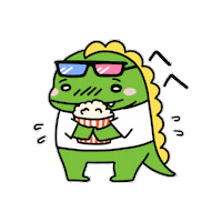 Japan Dinosaur Sticker