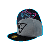 Astronaut Snapback Sticker by CapicheCaps