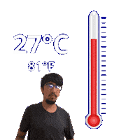 27 Degrees Sticker